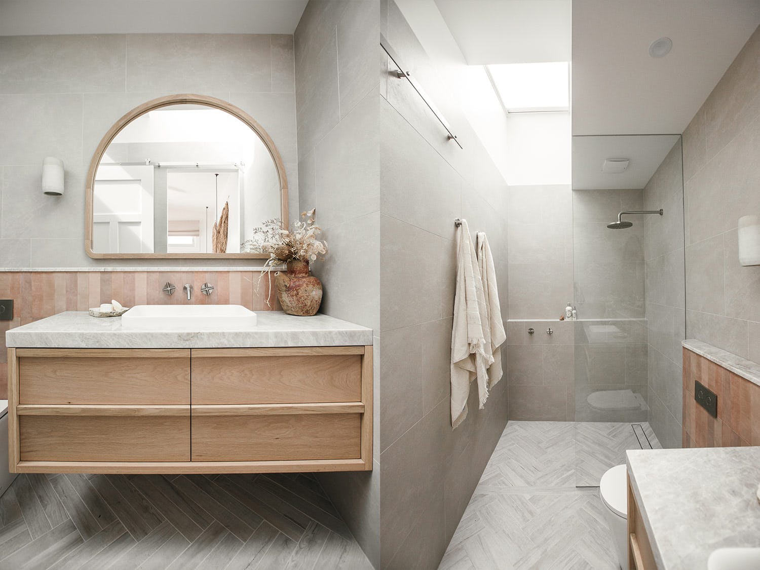 Bathroom design tips from renovation duo, Kyal and Kara - Cosentino ...