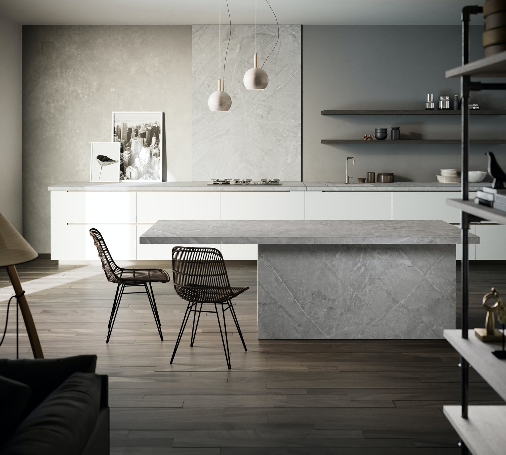 Dekton Vera from the Industrial Collection of surfaces