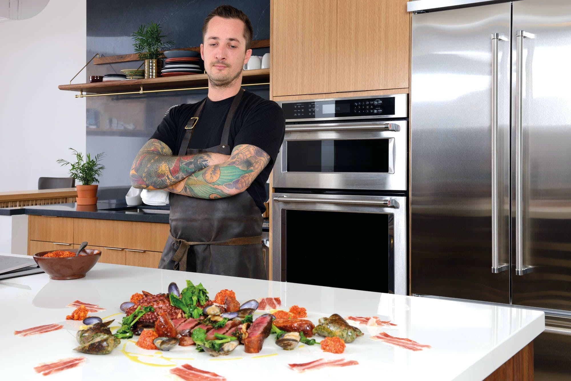 Overbudget Offices with chef Grant van Garmen