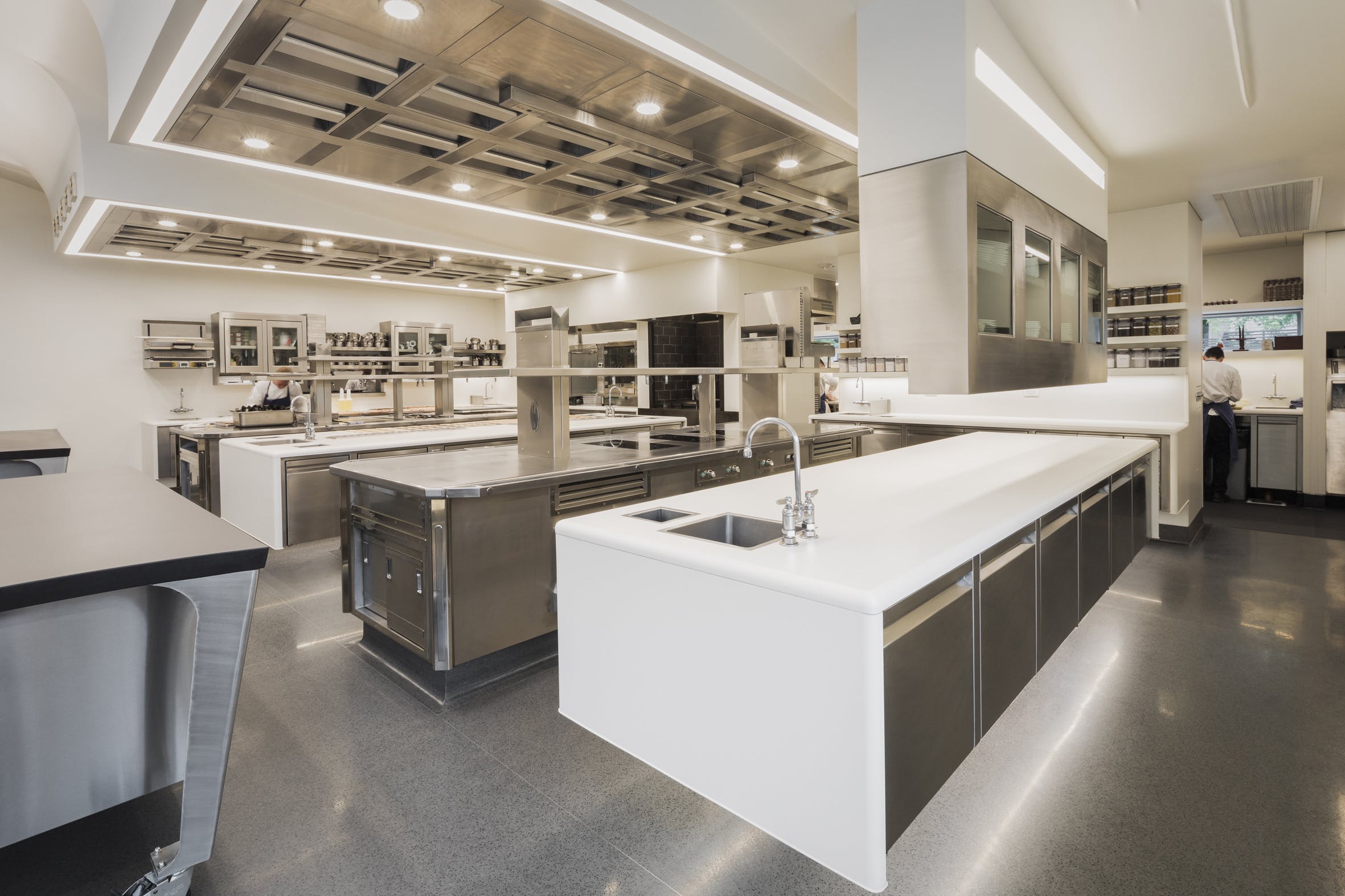 The French Laundry Professional Kitchen with Dekton