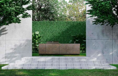 Image of cana style six m outdoor 3 in Outdoor kitchens for a luxury garden - Cosentino
