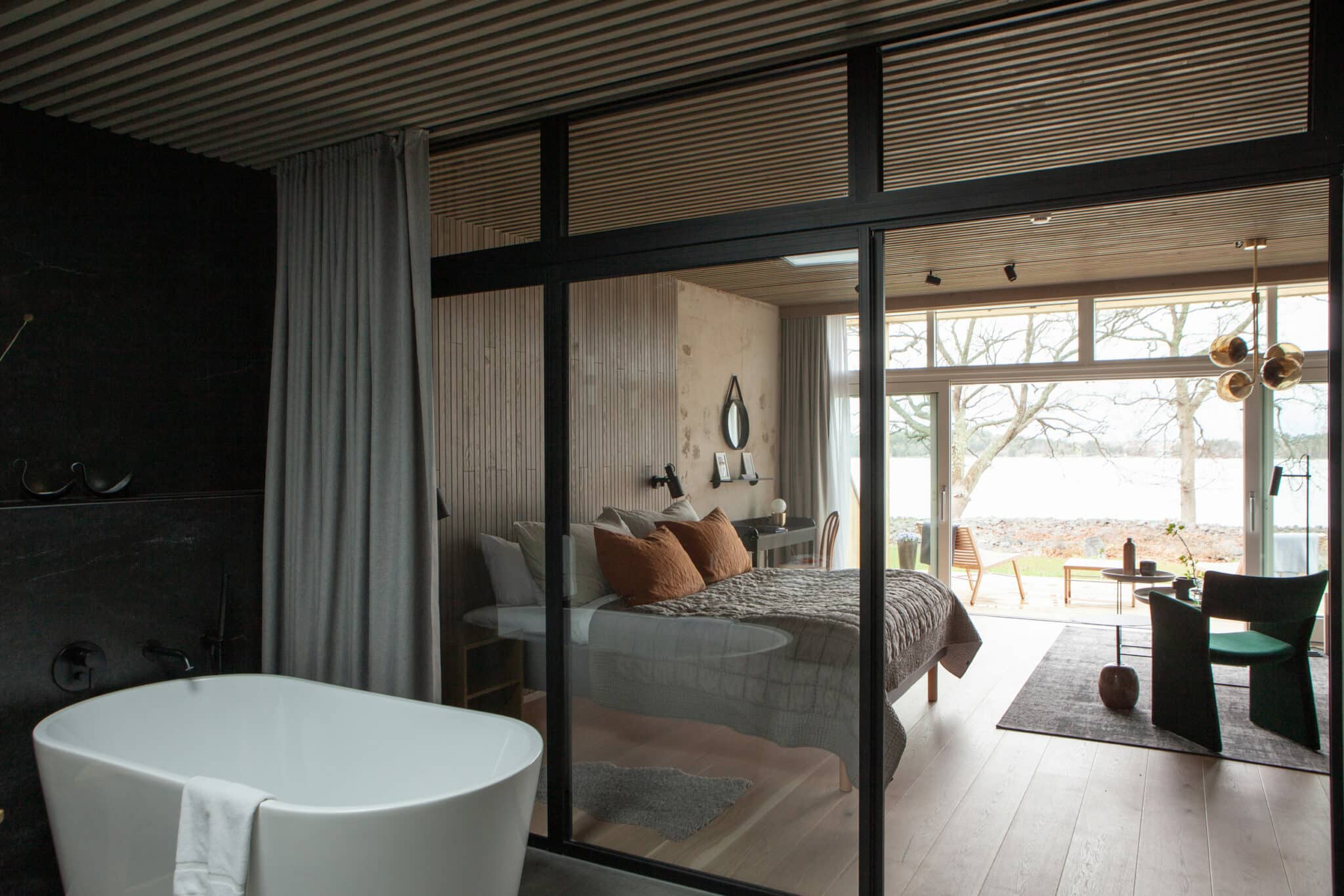 Image of Dekton Laos wall cladding scaled 2 in Villa Zero, a sustainable model inspired by tradition - Cosentino