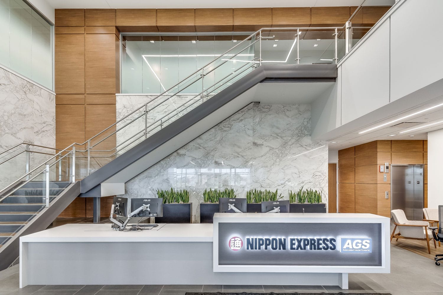 Image of Nippon Express 6 1 in São Paulo’s leading business group uses Dekton in its new elegant offices - Cosentino