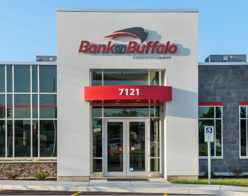 Image of Bank of Buffalo Dekton Cosentino in Excellence in ultra-compact facades - Cosentino