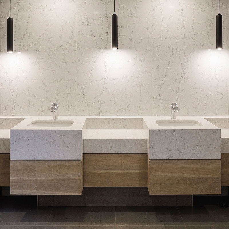 Image of bano silestone remodeling 1 in Bathroom remodelings - Cosentino