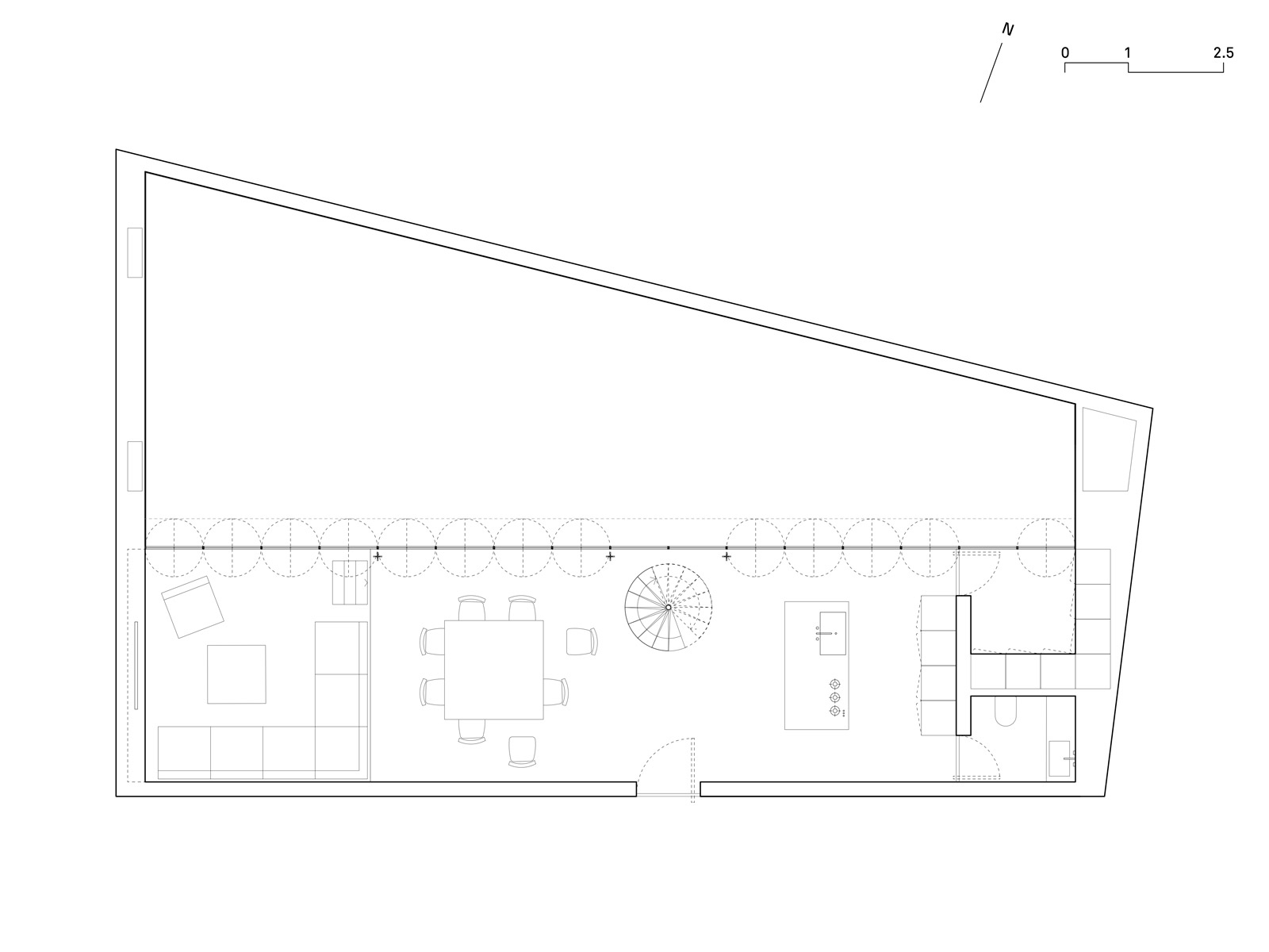 Image of 20220714 Associates SinNombreHouse Plans 1 in Sin Nombre Casa y Galeria - Cosentino