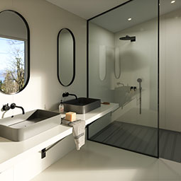 Image of Cosentino Bathroom Silestone in Bathrooms - Cosentino