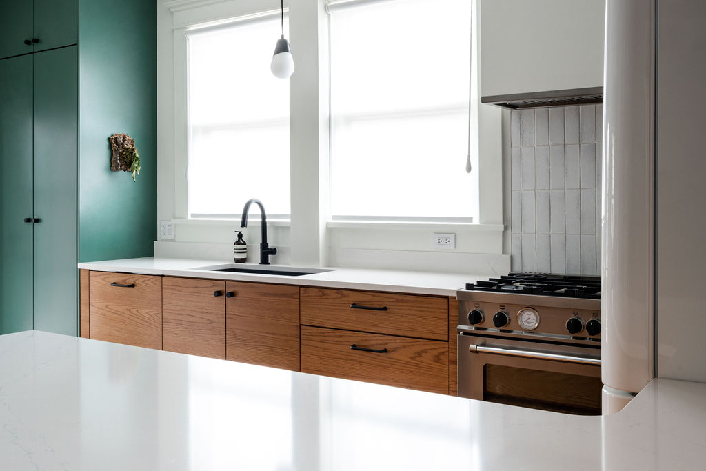 Image of maredi design silestone cocina 2 in Dekton design and functionality for an open kitchen - Cosentino