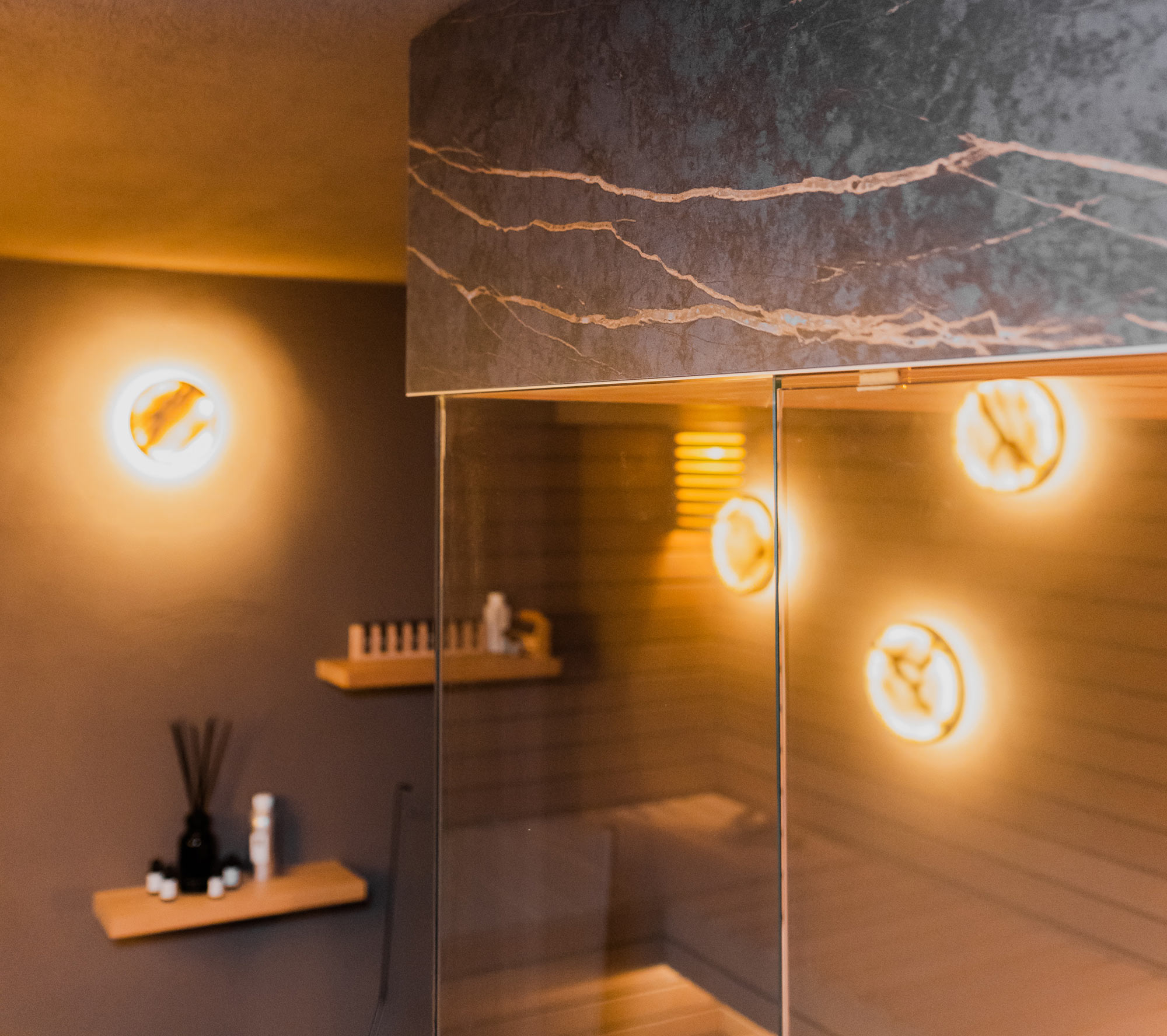 Image of sauna suiza laurent 5 in This sauna reaches its full wellness potential thanks to Dekton - Cosentino