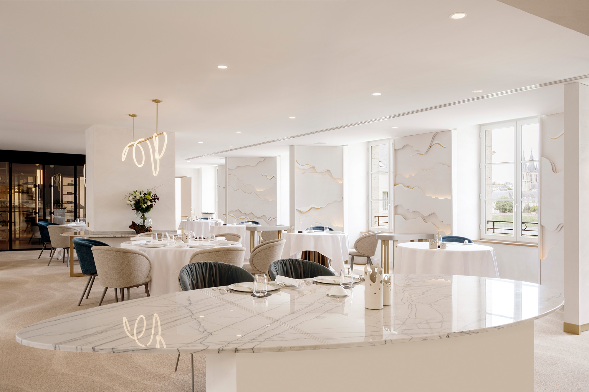 Image of Hotel Fleur de Loire 12 in {{The sophistication and strength of Cosentino brands for award-winning chef Christophe Hay’s new 5-star hotel }} - Cosentino