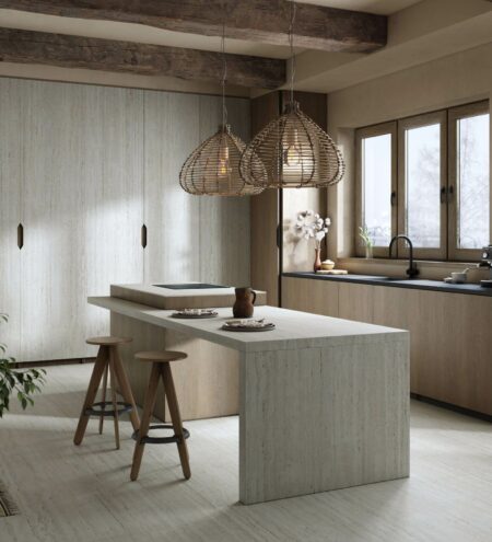 Image of 4 Destkop Marmorio in Inspiration for designing your black kitchen - Cosentino