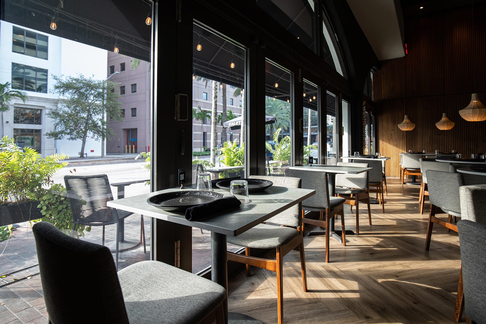 Image of Restaurante Talavera 12 in Talavera Restaurant (Florida) chooses Dekton for their interior and exterior tables - Cosentino