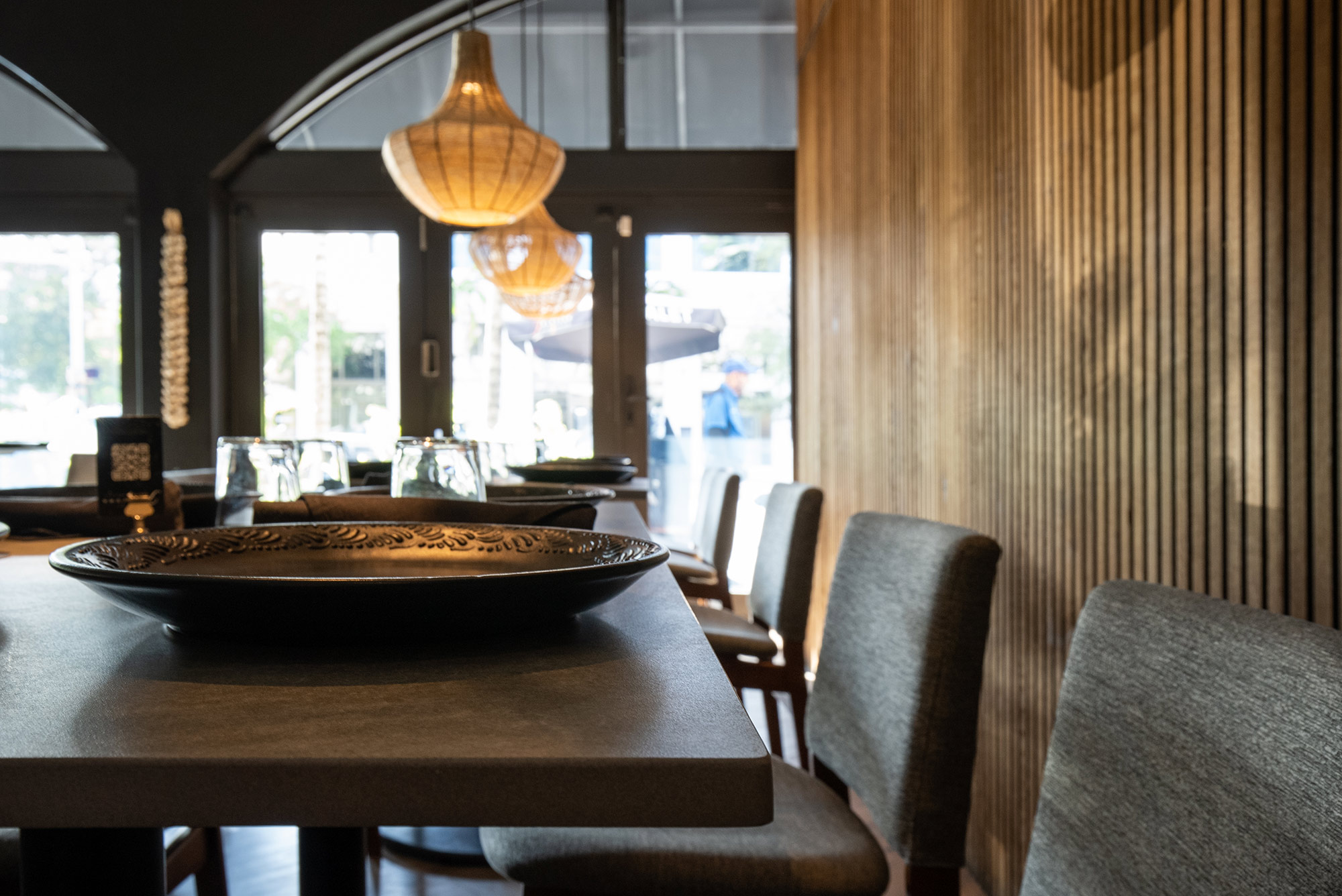 Image of Restaurante Talavera 18 in Talavera Restaurant (Florida) chooses Dekton for their interior and exterior tables - Cosentino
