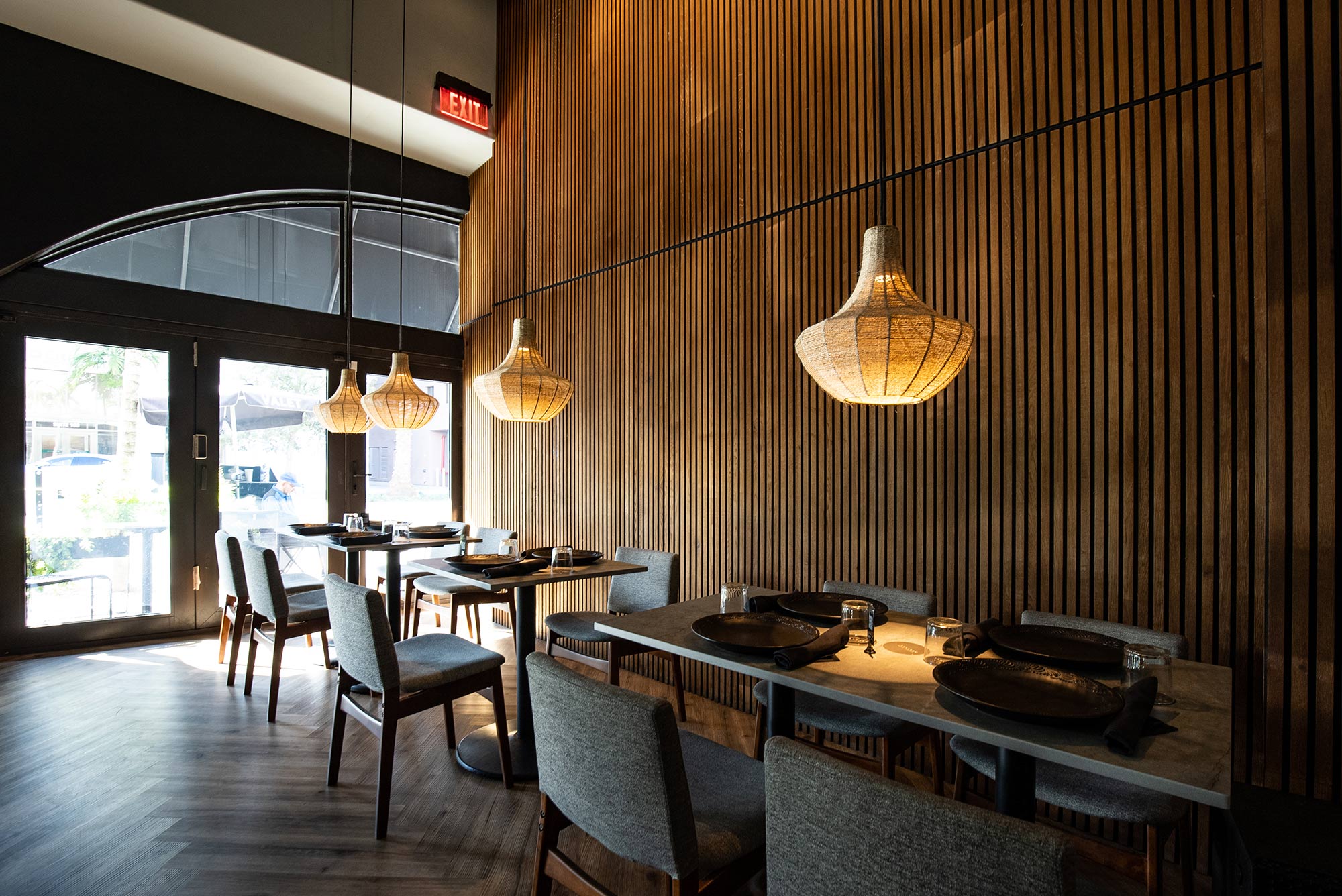 Image of Restaurante Talavera 20 in Talavera Restaurant (Florida) chooses Dekton for their interior and exterior tables - Cosentino