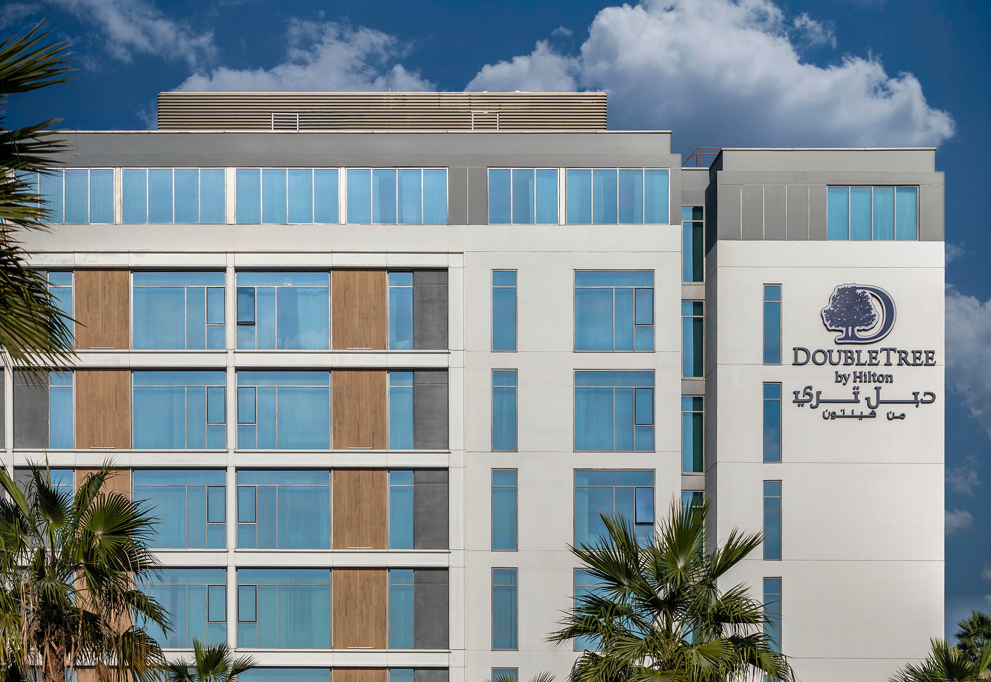 Image of Double Tree Hotel United in An appealing Emirati façade with an industrial touch by Dekton Valterra  - Cosentino