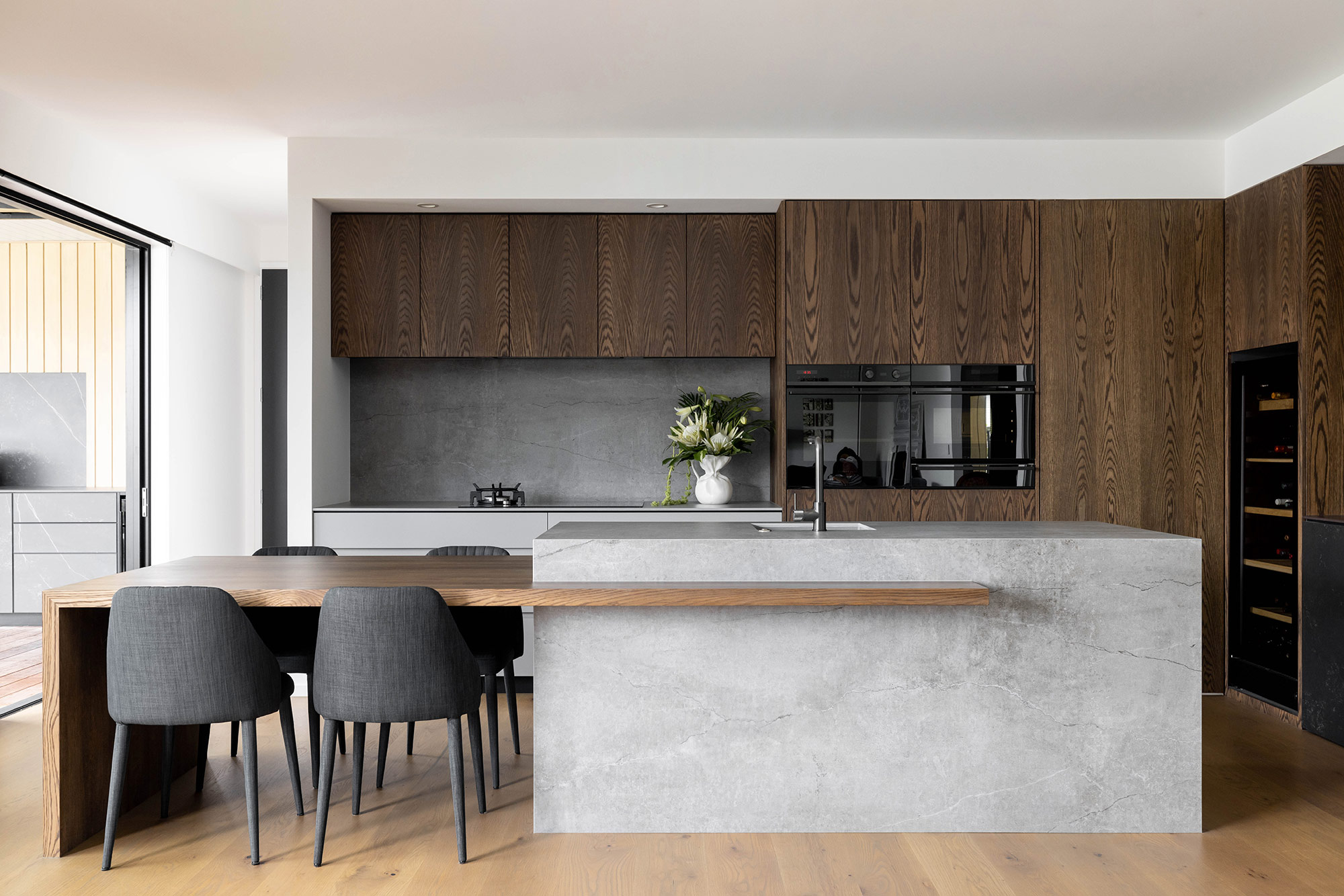Image of Gulf Harbour 13 in {{Two Dekton colours to match wood in kitchens and bathrooms}} - Cosentino
