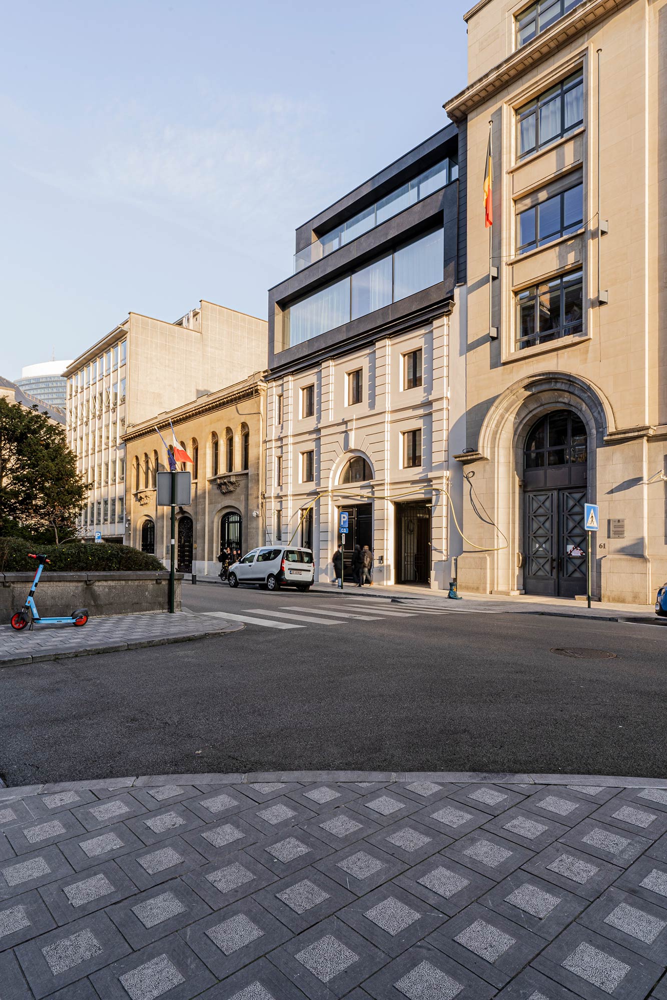 Image of TheDuke LR 17 in Reflections in Dekton: the renovation of the classicist building The Duke in Brussels - Cosentino