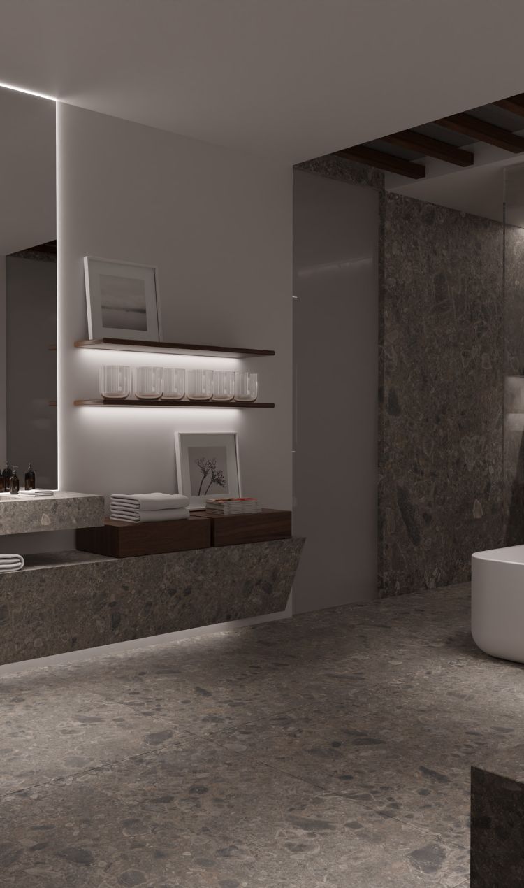 Image of slider ambientes mobile 3 in Bathrooms - Cosentino