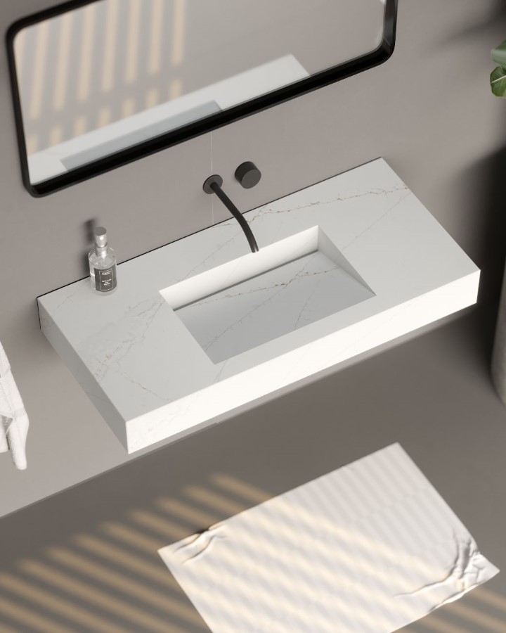 Image of washbasins armony in Vanities  - Cosentino