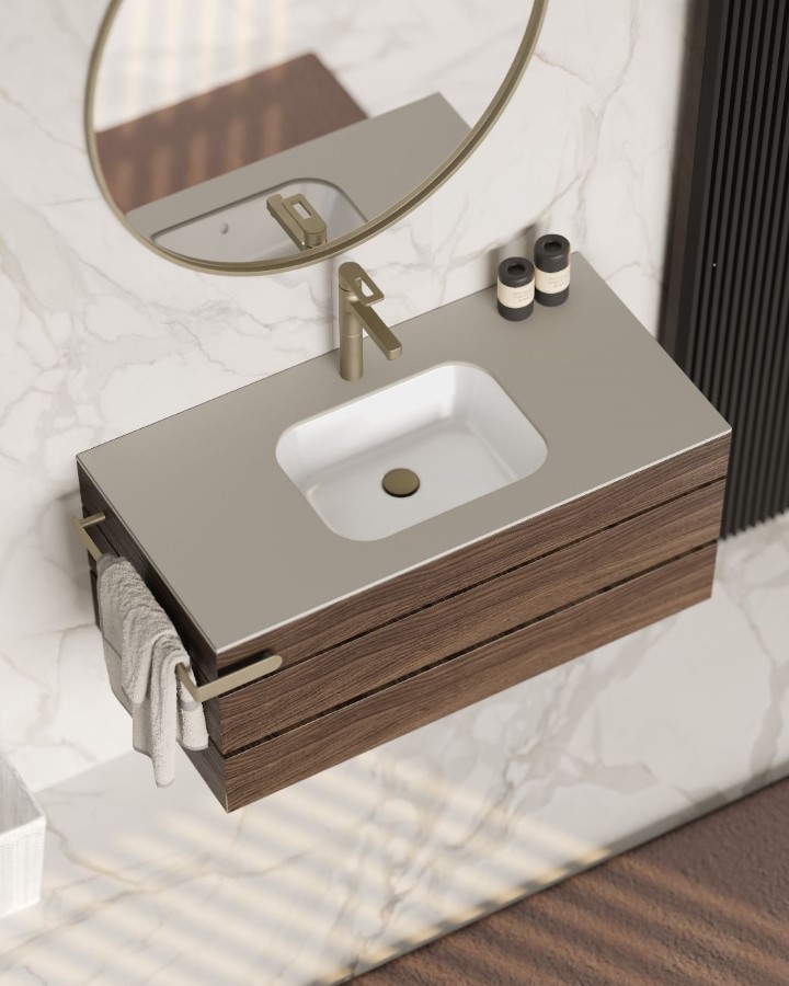 Image of washbasins hline in Vanities  - Cosentino