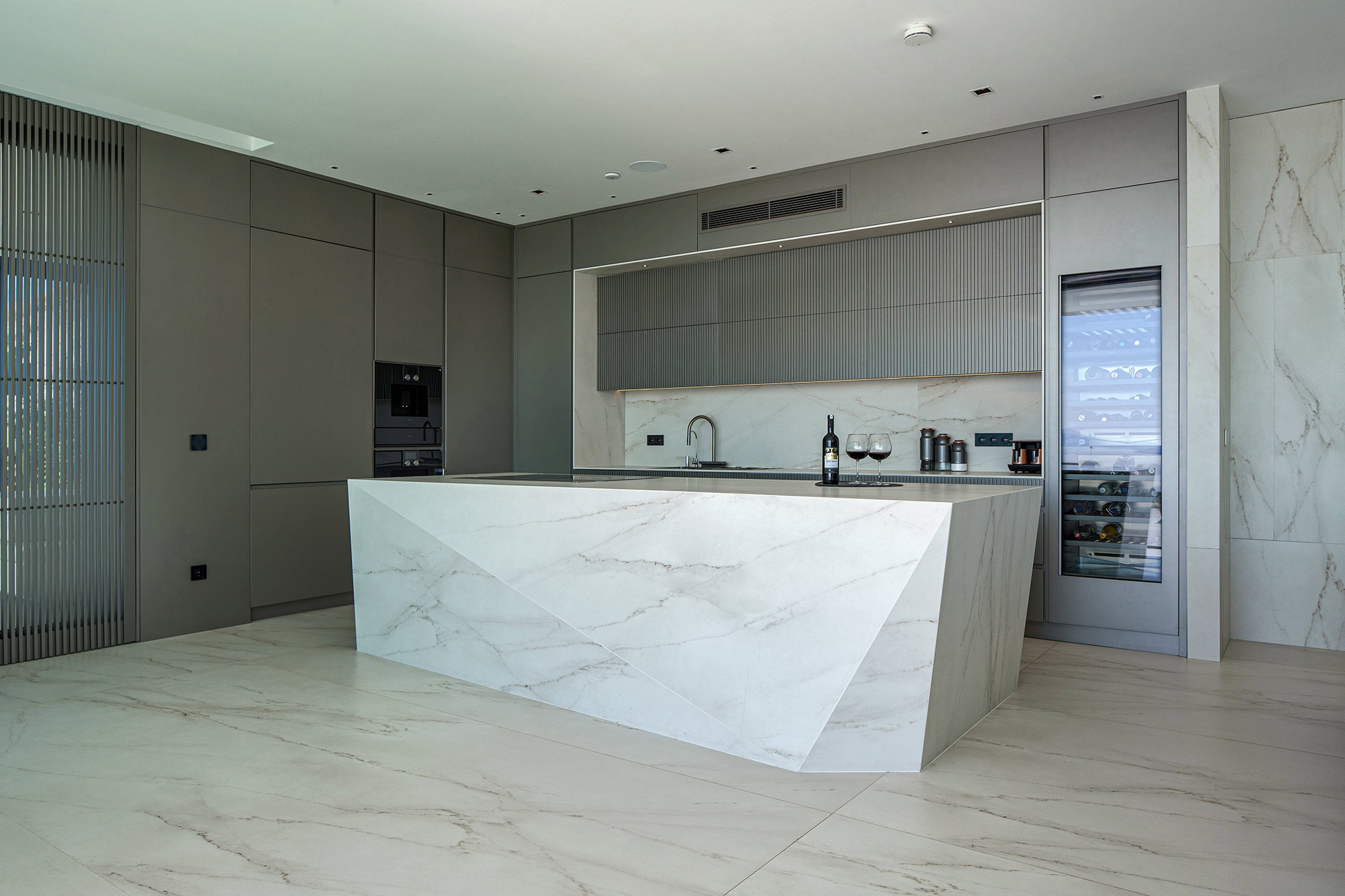 Image of Bodrum Villa 19 in Outside use kitchens - Cosentino