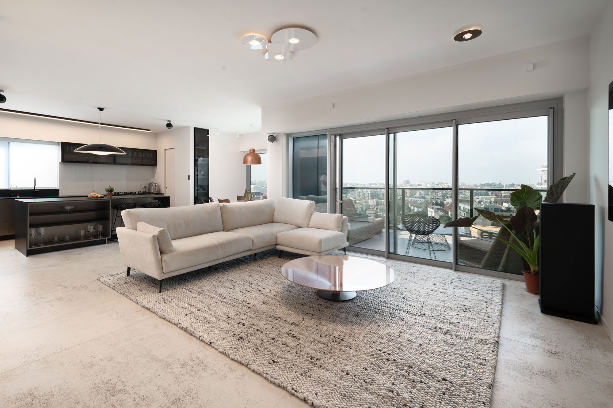 Image of Tel Aviv Apartment SB 6 in Livings Room - Cosentino