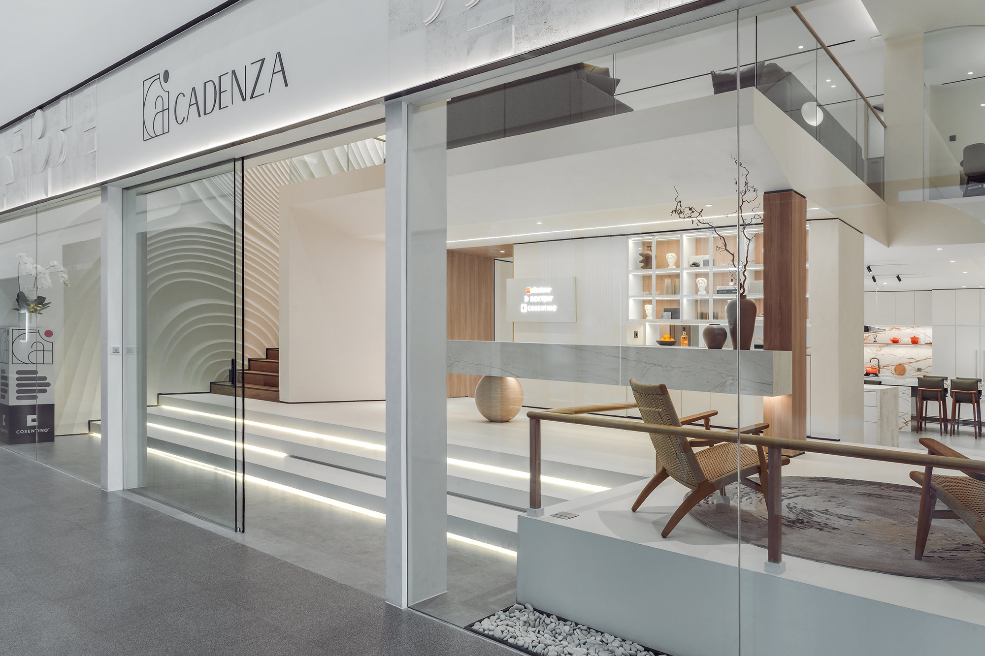 Image of Cadenza Showroom 6 in Cadenza Showroom, up to eight Dekton finishes to simulate the warmth of a home - Cosentino