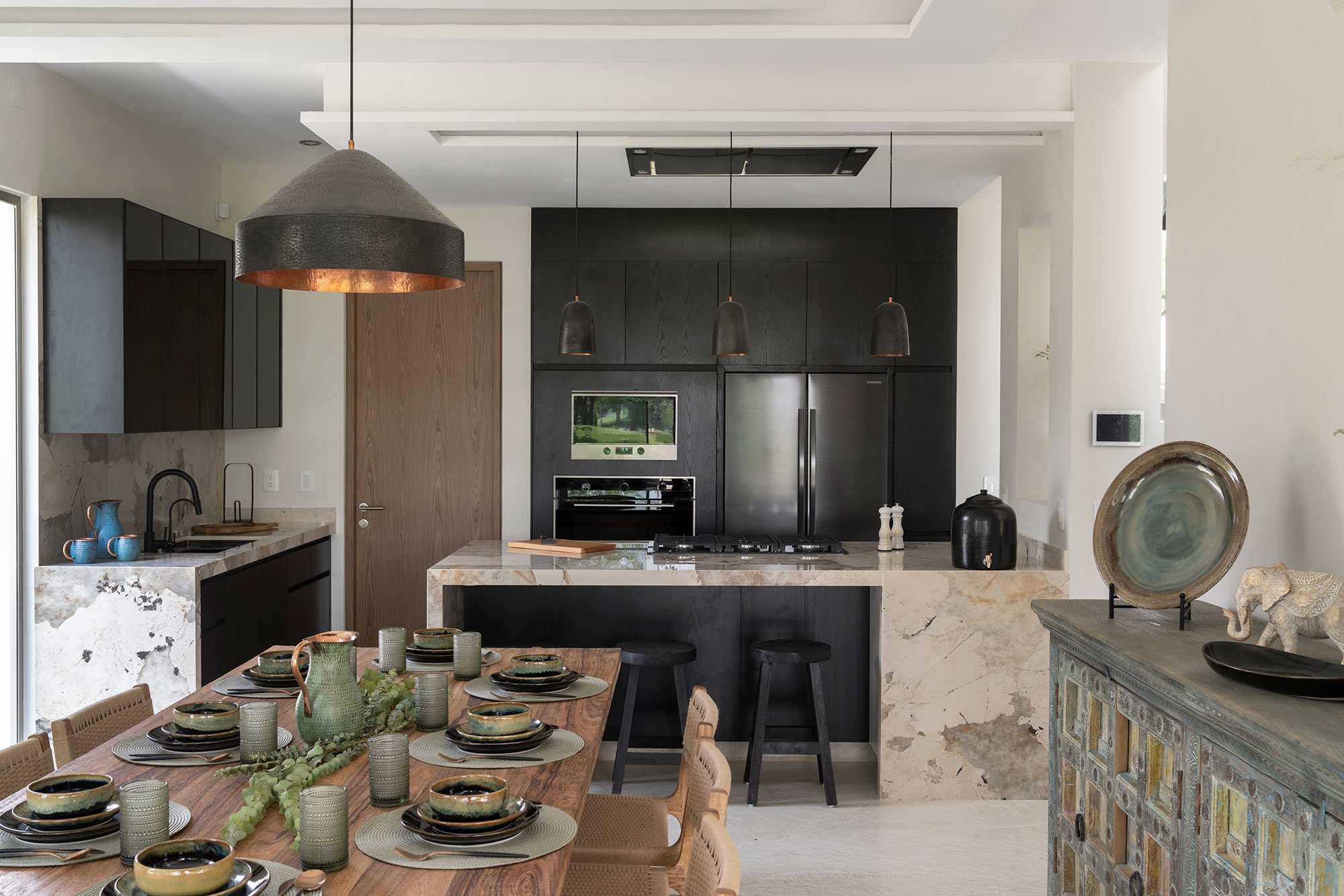 Image of Casa Osho Morelos 5 in Oliveti selects Dekton for its Outdoor Kitchens - Cosentino