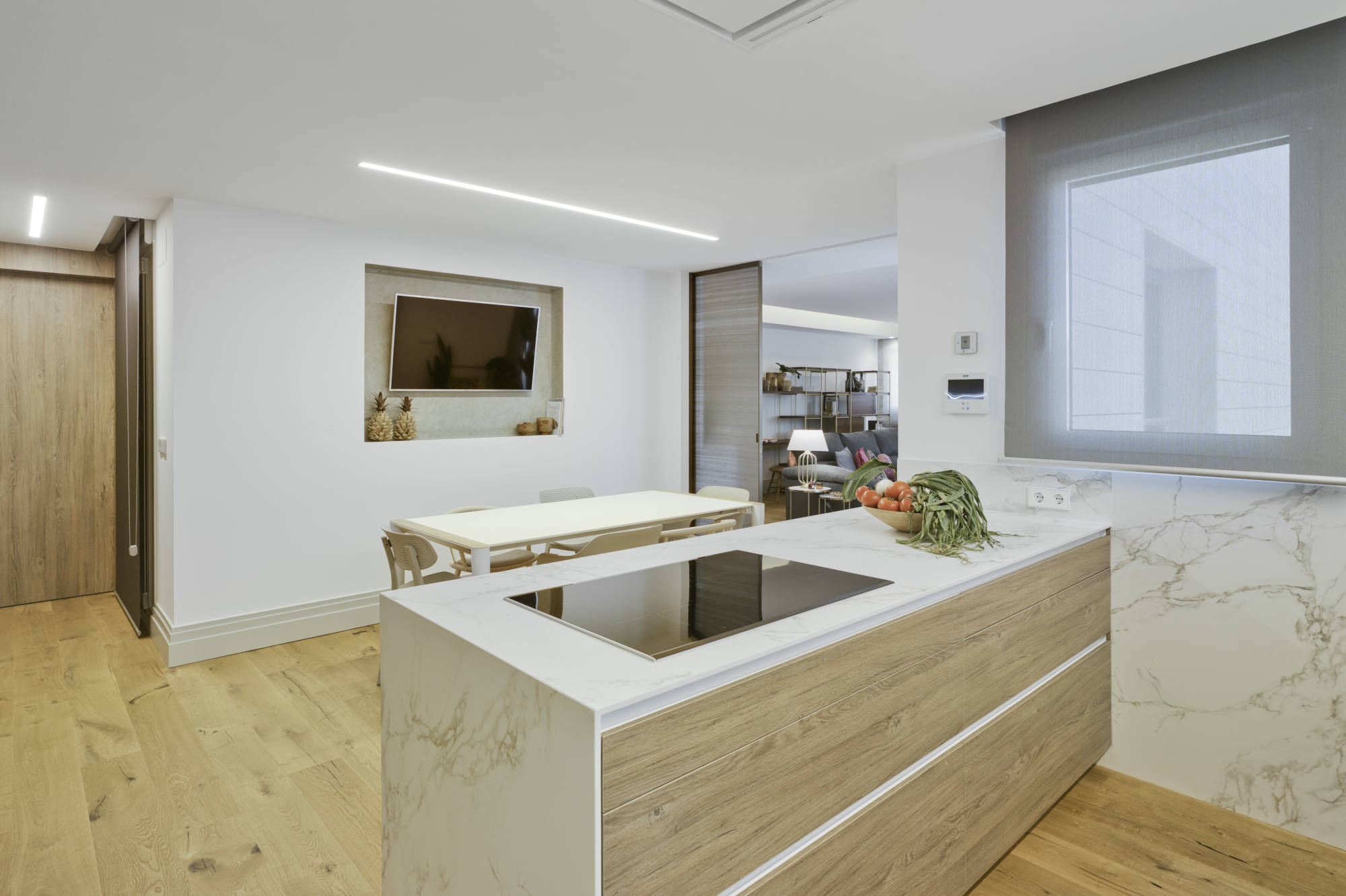 Image of MC2 1 in A carbon-neutral worktop for a sustainable house that connects indoors and outdoors - Cosentino