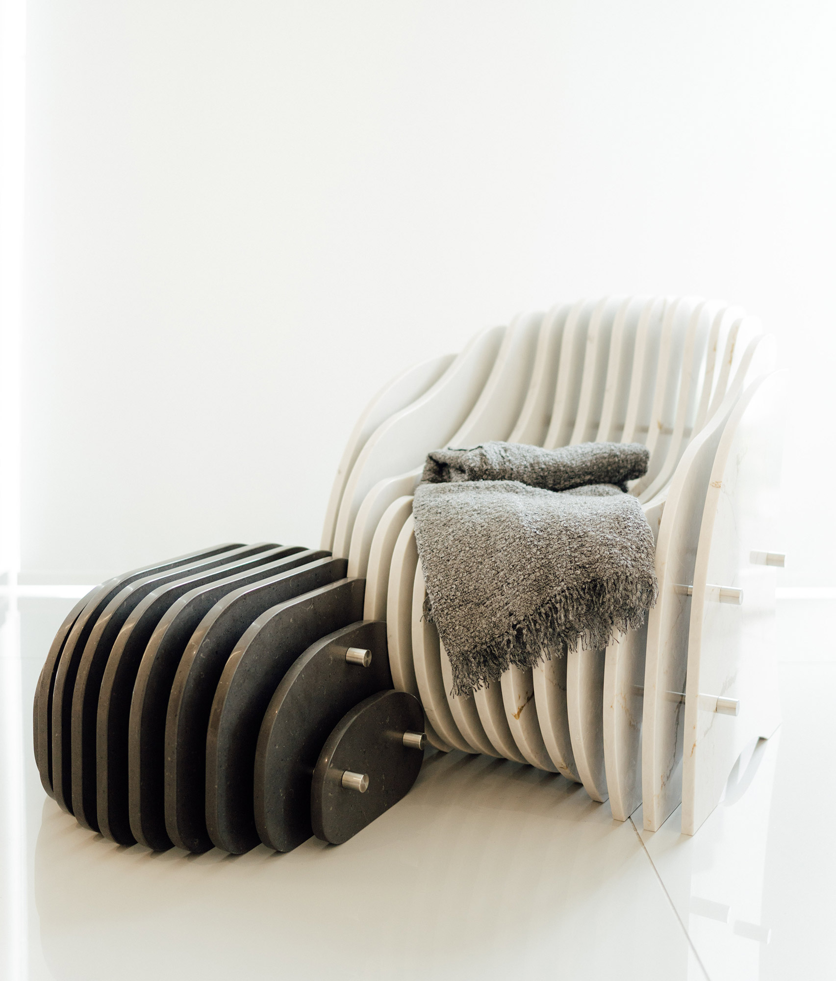 Image of The Dune Series Armchair 1 in Ette Hotel - Cosentino