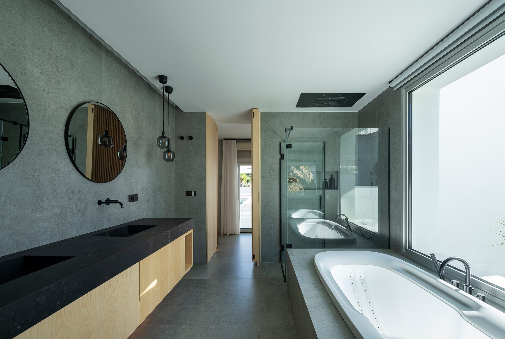 Image of CasaR 58 in Two full-fledged bathrooms covered by Dekton at Ben Adams - Cosentino