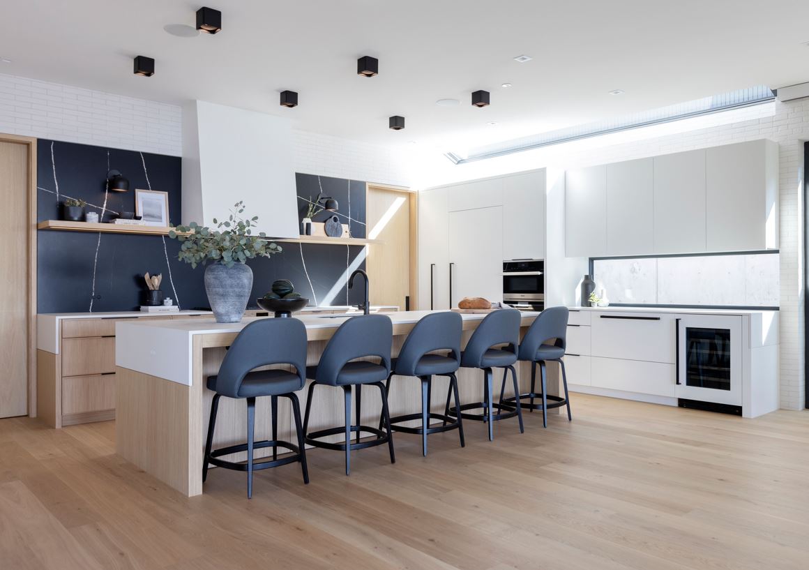Image of KVI Forever Home Et. Noir2 in This ‘new traditional’ style home relies on stylish and robust materials such as Dekton and Sensa - Cosentino