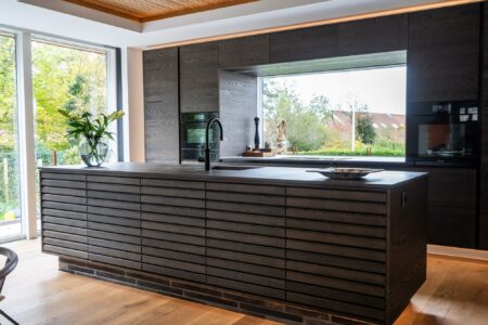 Image of Saxtoft Kitchen 1 in Coco + Kelley Kitchen Remodel with Silestone® Lagoon - Cosentino