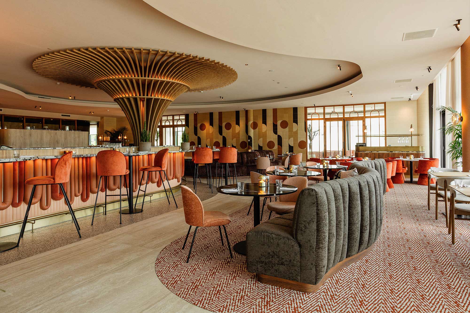 Image of VanderValkEindhoven 18 in The renovation of Grand Hôtel Français in Bordeaux gets a romantic, modern style using noble materials - Cosentino