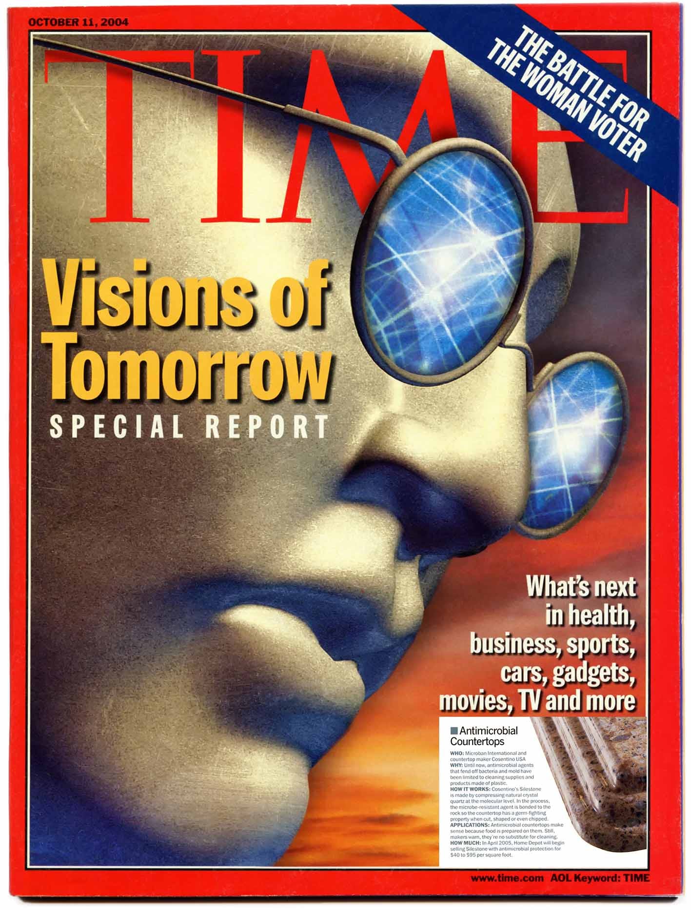 Image of 2004 Revista Time Visions of Tomorrow baja 1 in Cosentino, 40 år med internasjonal vekst og ekspansjon - Cosentino
