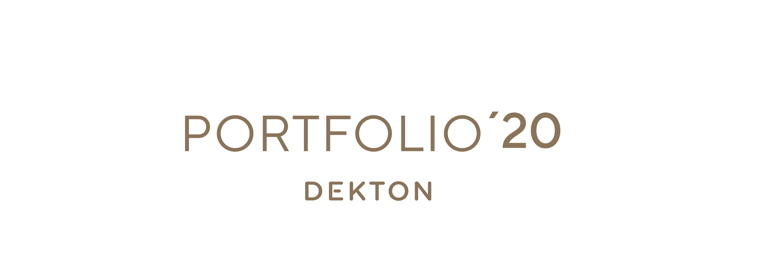 Image of Portfolio logo web in Dekton® Portfolio‘20 - Cosentino