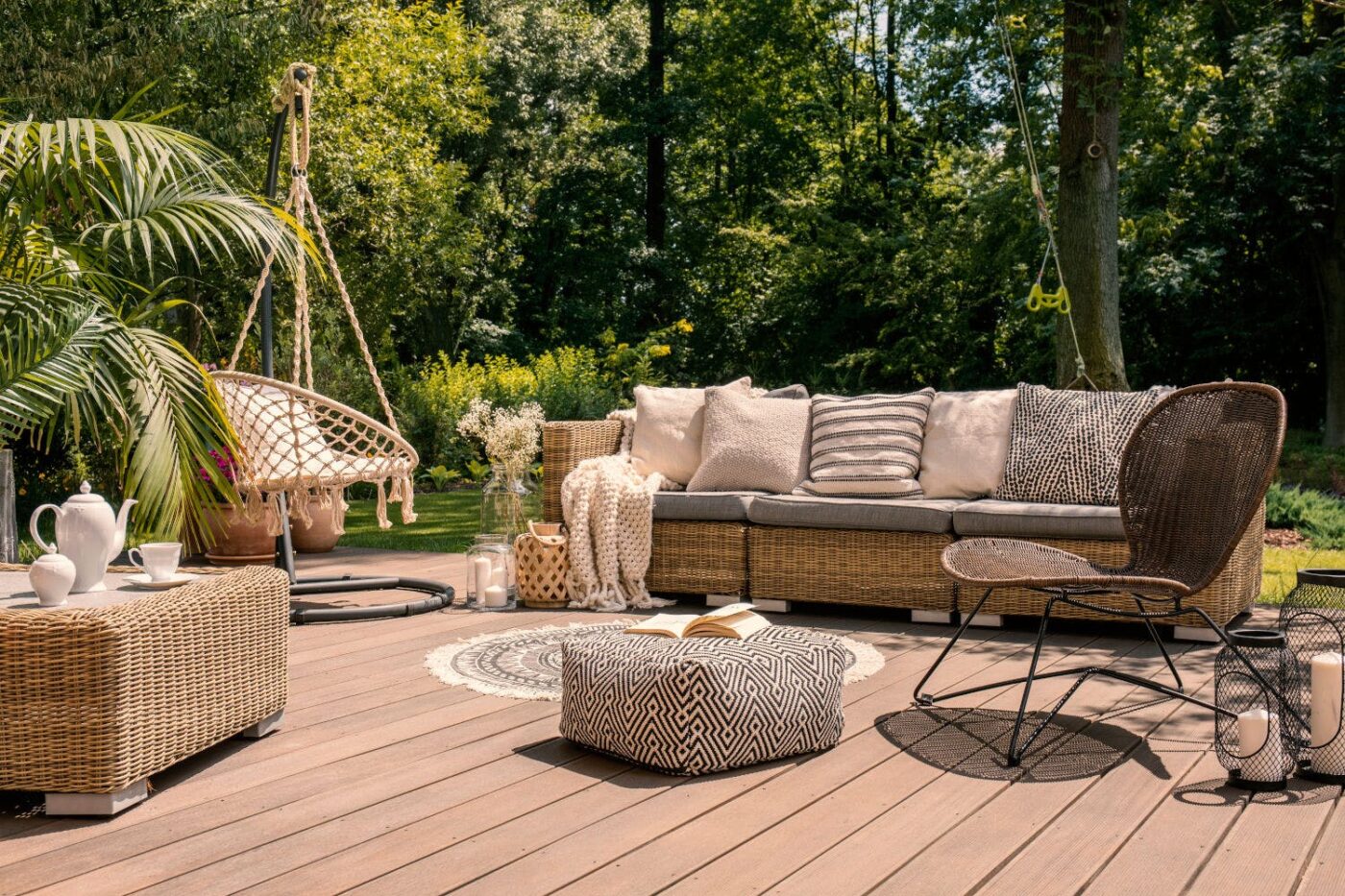 Terraces: the protagonists of a summer at home