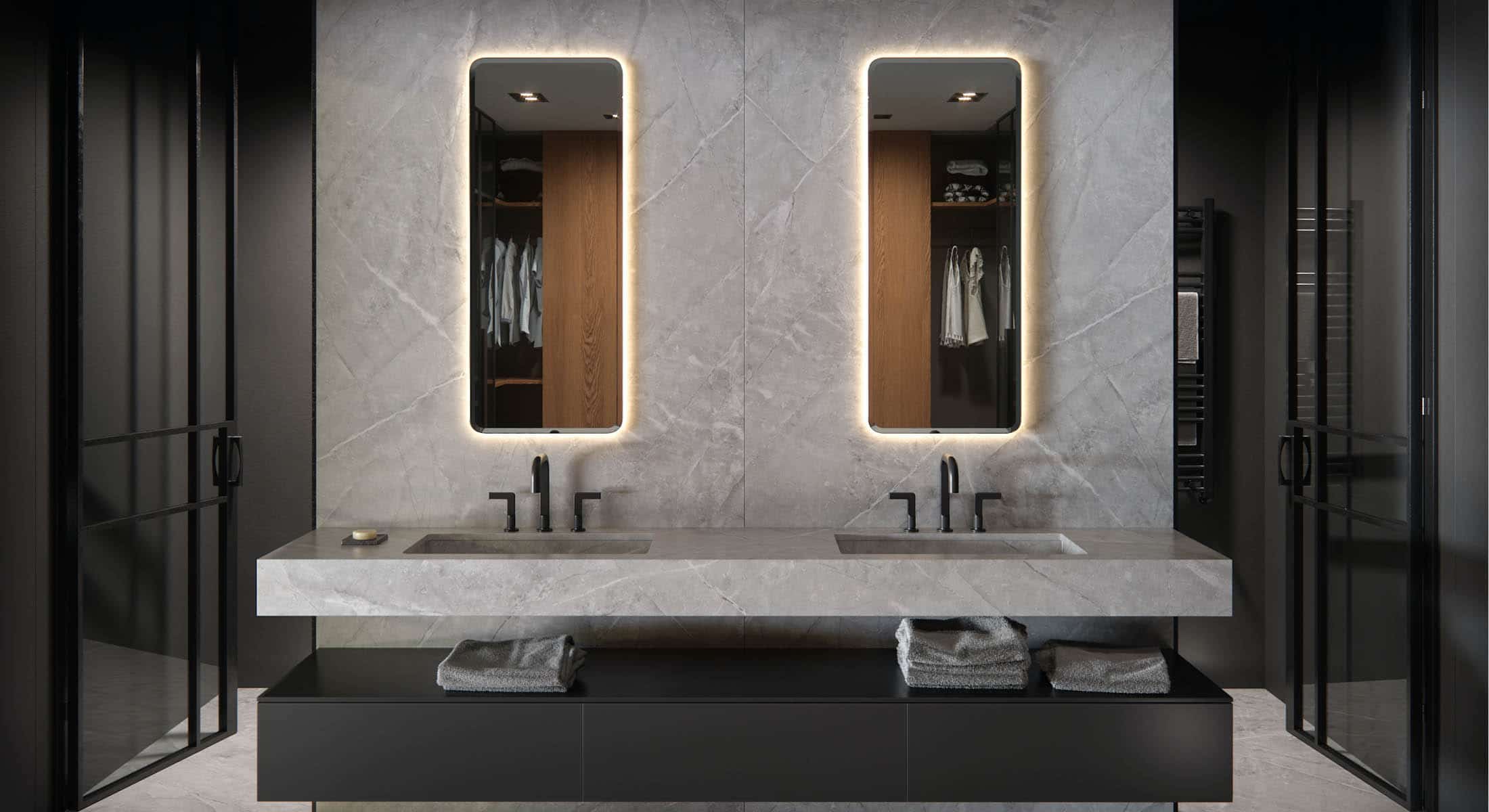 Image 18 of large baños in Bathrooms - Cosentino