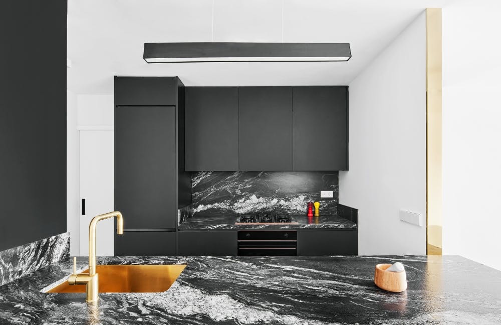 Image number 33 of the current section of Connected spaces creating an open and brilliant home of Cosentino USA