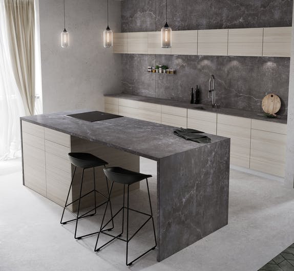 Image 33 of Dekton Kitchen Laos lr 3 in New Dekton® and Silestone® colours: "cement" and "natural" trends - Cosentino