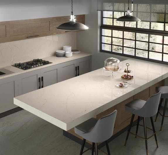 Image 35 of Silestone® Eternal Marfil encimera cocina lr 1 in New Dekton® and Silestone® colours: "cement" and "natural" trends - Cosentino