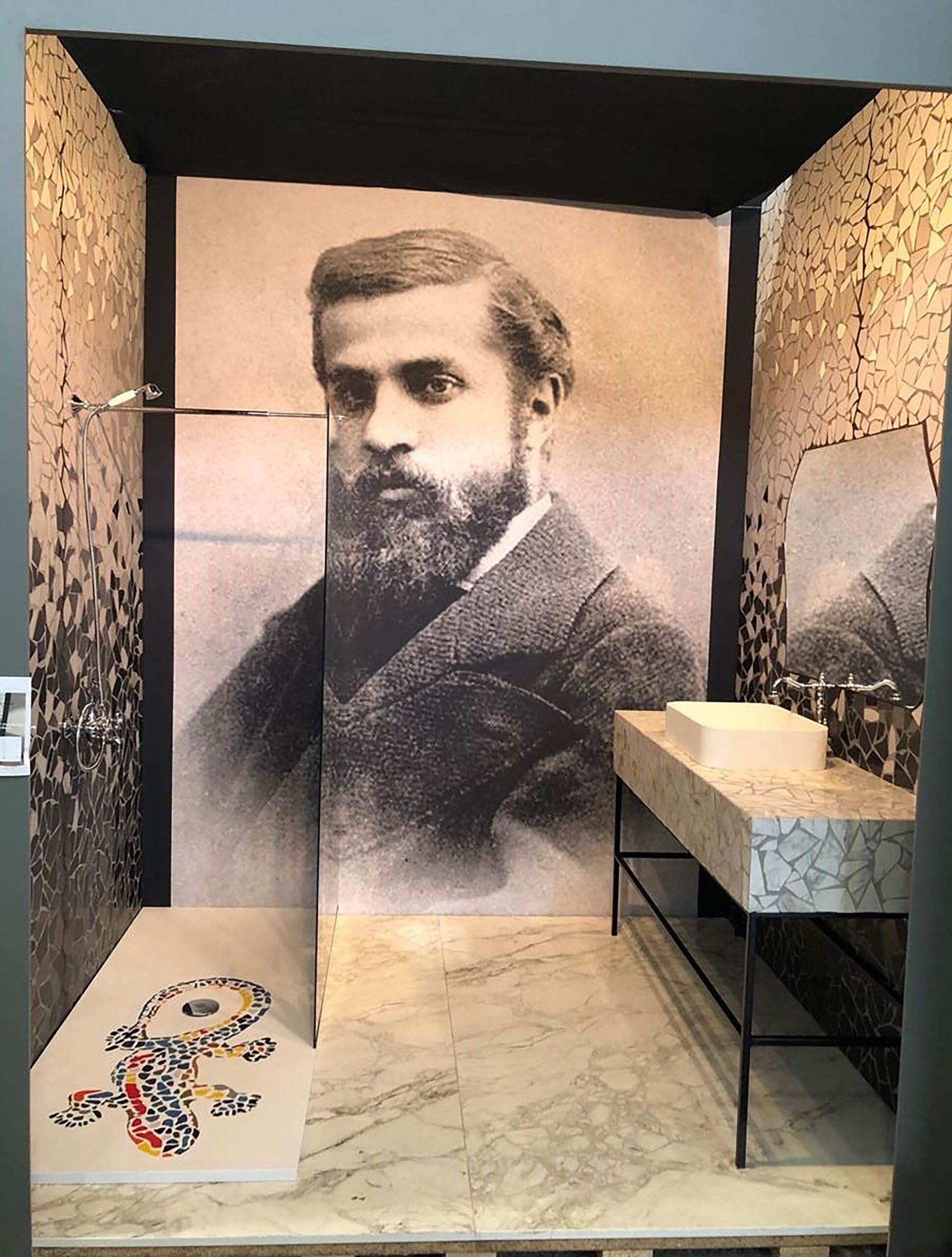 Image 17 of Stand Cosentino Cersaie 2019 1 1 1 scaled in The Cosentino Group debuts at Cersaie 2019 as part of the "Famous Bathrooms" exhibition - Cosentino
