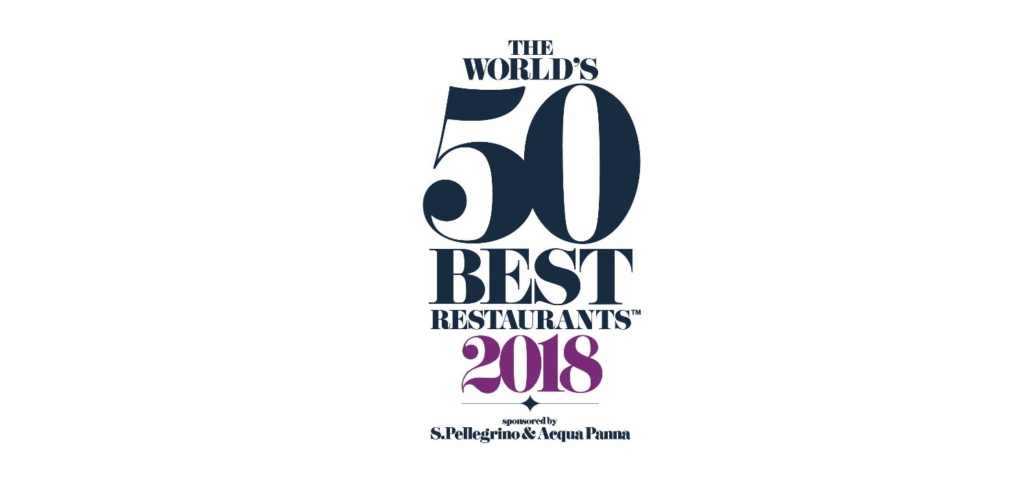 Image 33 of logo 50 best restaurants portada 3 2 1 in Dekton® and "The World's 50 Best Restaurants 2018" - Cosentino