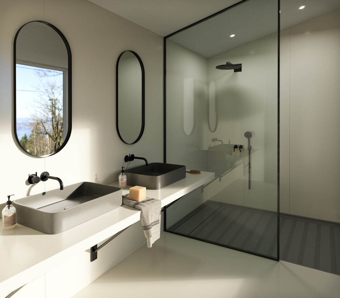 Image 16 of Silestone Sunlit Days Faro White bathroom web in Sunlit Days by Silestone® is here - Cosentino