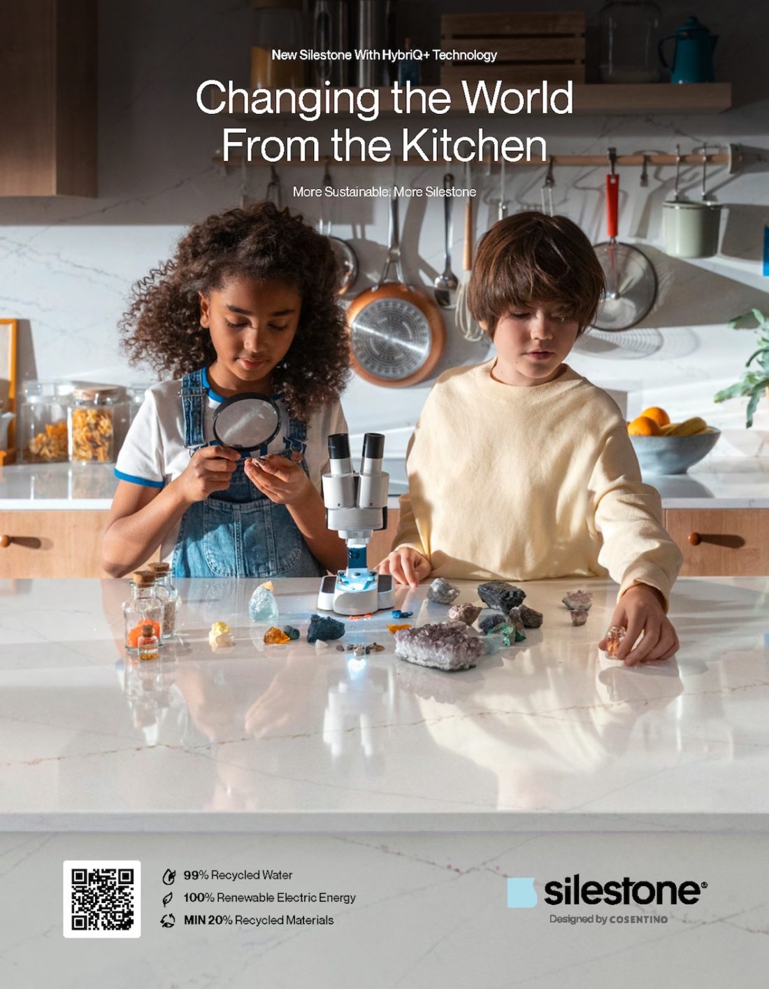Image 17 of Silestone Campaign HybriQ 2022 2 in New Silestone campaign: innovation and sustainability to change the world - Cosentino